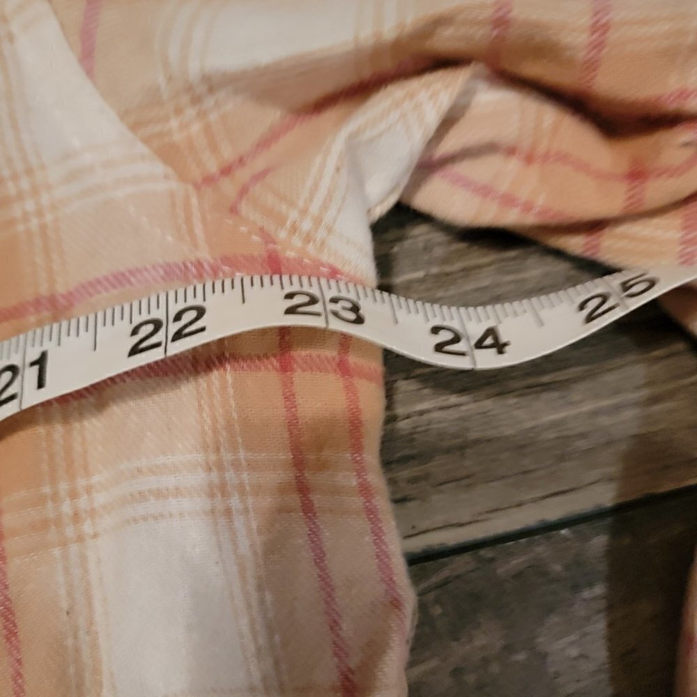 Papermoon Patchwork Oversized Plaid Flannel Butto… - image 6